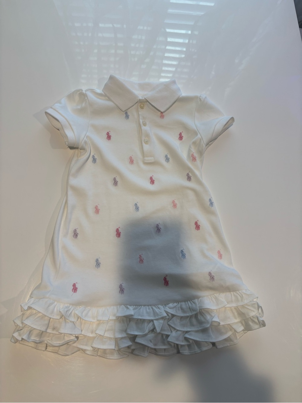 Ralph Lauren White toddler Polo dress